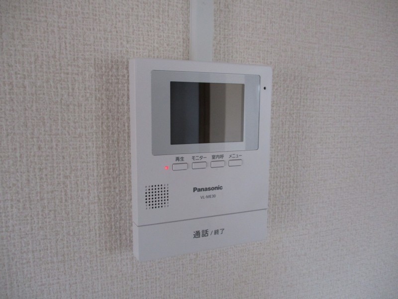 安心のセキュリティ。顔が見えるっていいですね！